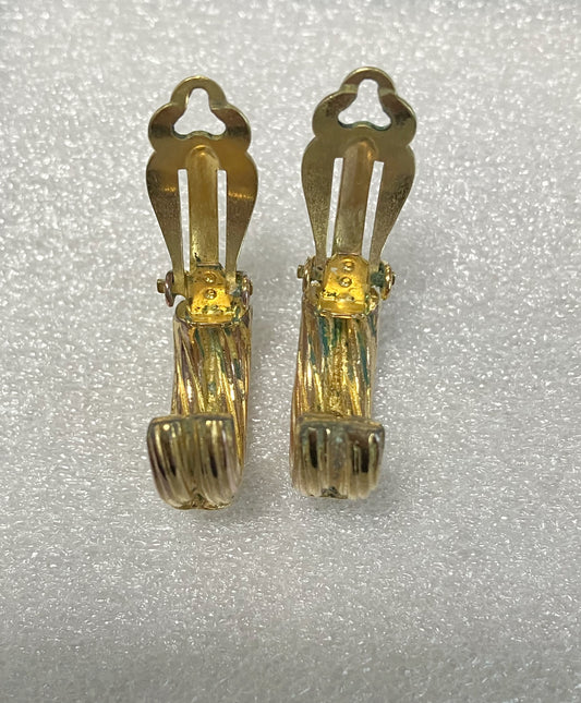 Vintage CHANEL Earrings – Coco Mark Design