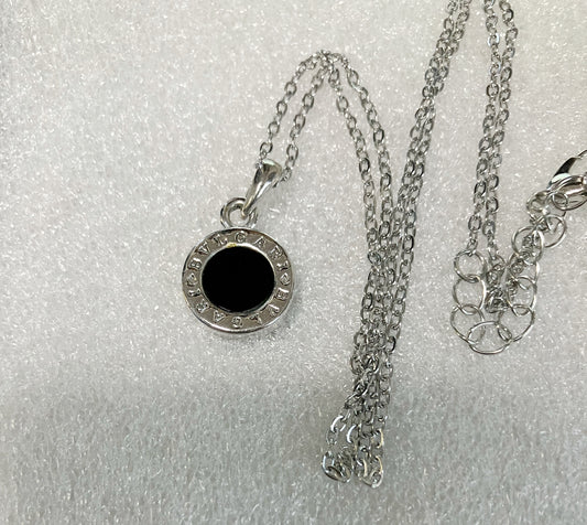 BVLGARI “Bvlgari Bvlgari” Onyx Necklace