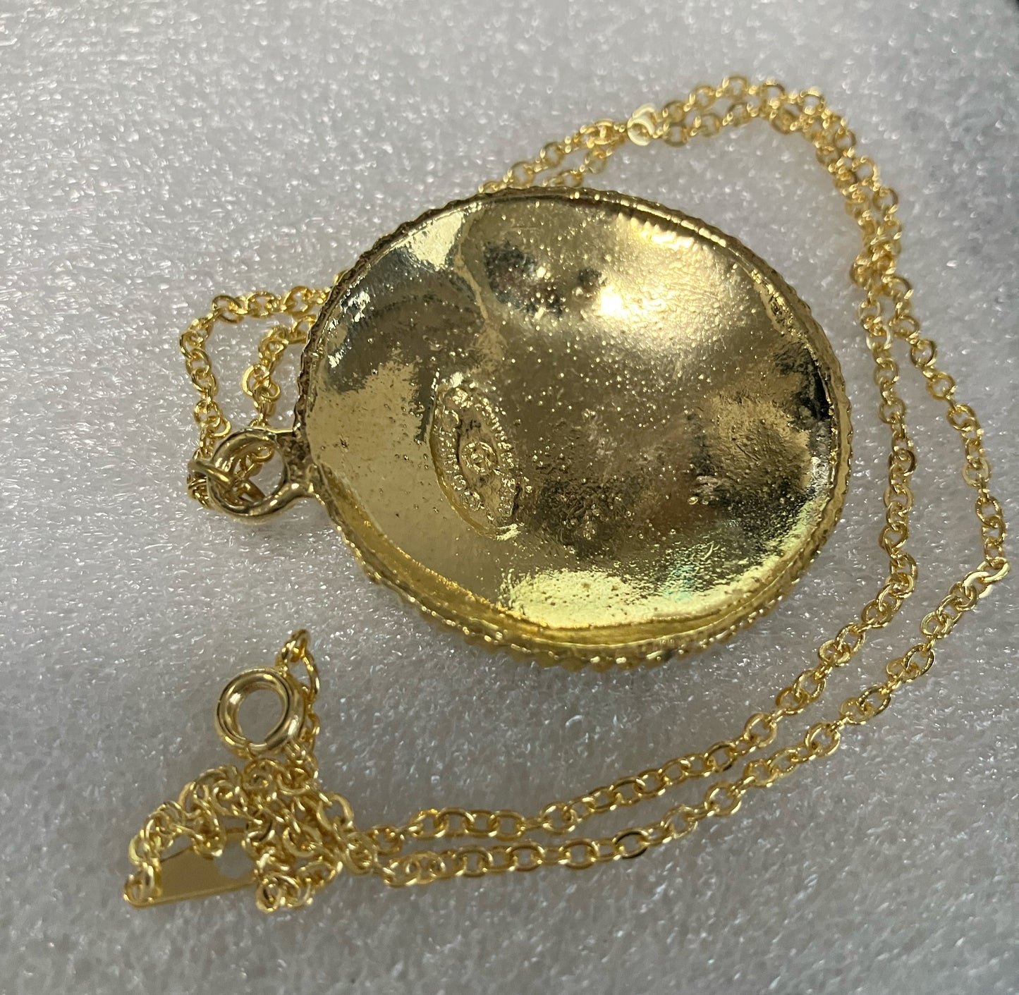 CHANEL Gold Necklace with Iconic COCO Logo