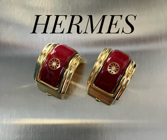 HERMES Clip-On Earrings (Set of 2)